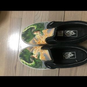 Boys Van slip on shoes